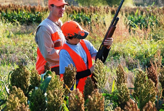 Pheasants Forever members are working to leave the future of upland hunting and conservation in good hands. Photo by PF member Aaron Atkinson