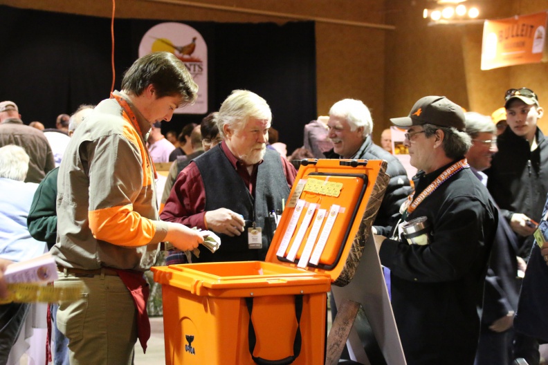 Saturday evening's banquet was the biggest ever for Quail Forever. Saturday evening's banquet was the biggest ever for Quail Forever.