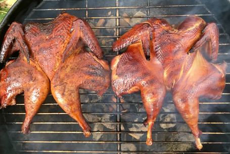 Smoking a Game Bird
