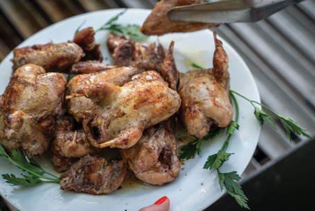 The Hunter's Table // Simple Grilled Quail